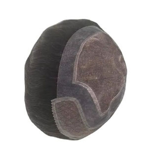 Perruque en cheveux naturels 100% humains, mono front lace, toupet, patchs, prothèse capillaire, Taz Hair BD, haute qualité - Product Image 2