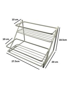 Premium Quality Stainless Steel Under Cabinet Spice <b>Rack</b> Hidden <b>Storage</b> for a Neat <b>Kitchen</b> Best Quality <b>Rack</b> - Product Image 6