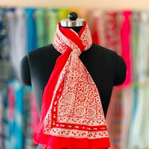 Pareos indios hechos a mano con estampado de bloques 100% de algodón orgánico suave puro para mujer, pareos de Bikini de playa, Pareos, bufandas indias, regalo - Product Image 1