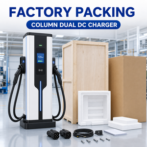 120kW Neue Fabrikverkauf <span class=keywords><strong>Wolun</strong></span> DC Schnell-Ladestation Kommerzielle EV-Ladestation CCS2 CHAdeMO GB/T OCPP1.6J RFID CE TUV - Product Image 6