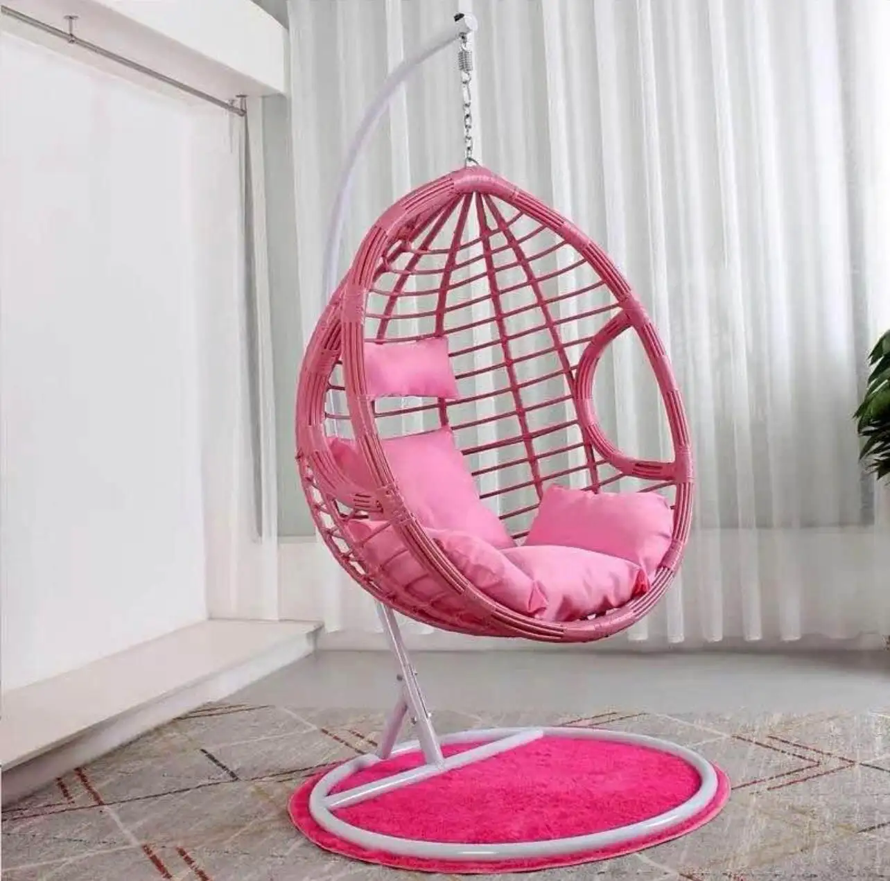 Diskon besar kursi gantung ayunan taman kursi gelembung akrilik transparan dengan dudukan dengan pengiriman cepat seluruh dunia