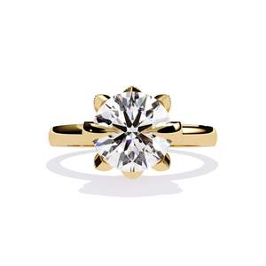 แหวนเพชรเพาะเลี้ยงในห้องปฏิบัติการ 3 กะรัต โดย Atyanta Jewels - Product Image 1