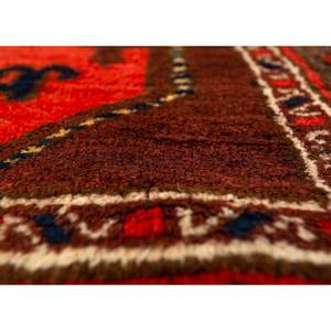 Alfombras de Lana Anudadas a Mano Kiaan de Gran Tamaño, Rectangulares de 9x12, con Patrón Geométrico Abstracto para Entrada, Pasillo, Modelo Paem-166, Rojo Naranja - Product Image 3