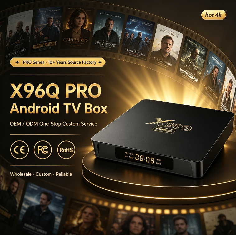 <strong>2026</strong> X96Q Pro Allwinner H313 <strong>Tv</strong> <strong>Box</strong> Wifi Android 14 Customized <strong>Digital</strong> Screen <strong>Tv</strong> <strong>Box</strong> 4K 1080p Set-top <strong>Box</strong>