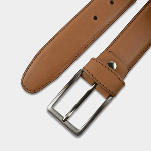 Ceintures en cuir pour hommes de style nouveau et luxueux, boucle en acier, design fonctionnel doux/durable, logo/couleur personnalisés, service OEM personnalisé - Product Image 4