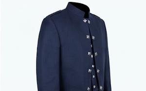 Veste Kilt Doublet Écossais en Laine à Col Montant Respirante pour Hommes, Gilet Brodé à Boutons sur le Devant, Uniforme d'Hiver - Product Image 3