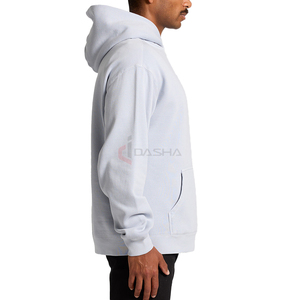 OEM Pull à capuche surdimensionné à épaules tombantes personnalisé Streetwear unisexe Sweat à capuche en polaire Vêtements décontractés d'hiver - Product Image 3