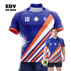 Kits d'Uniformes de Maillot Rugby Personnalisés Maillots de Rugby Grande Taille Respirants - Product Image 4