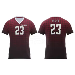 เสื้อเจอร์ซี่ย์เล่นวอลเลย์บอลวัสดุโพลีเอสเตอร์พิมพ์ลายโลโก้ตามสั่ง - Product Image 4