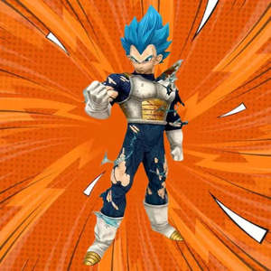 Nouvelle figurine d'action Dragon Ball Vegeta en plastique pour enfants, idéale pour la décoration, emballage ODM - Product Image 2