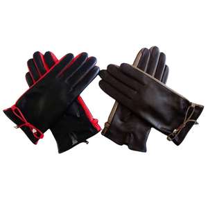 Fabricants directs d'usine, gants d'hiver pour hommes, couleurs et logo demandés par le client, qualité professionnelle, gants d'hiver en cuir tendance - Product Image 1