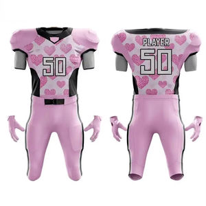 Uniforme de football américain au style unique, uniforme de football national personnalisé, uniforme de football américain personnalisé dans différentes couleurs - Product Image 2