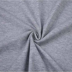 Hombres Slim Fit Media cremallera para Polos Cuarto de manga corta Heather Grey 100% Algodón 2025 Colección - Product Image 4