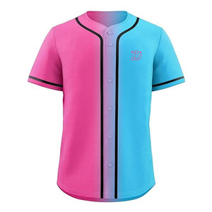 Maillot de baseball professionnel fabriqué en 2026, nouveau, prix raisonnable, logo personnalisé, design par sublimation, maillot de baseball en polyester - Product Image 1