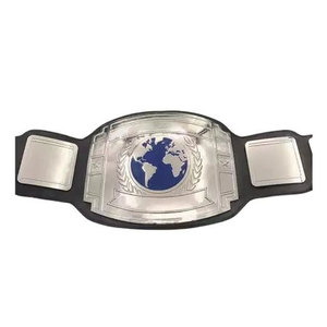 Ceinture de championnat MMA de haute qualité faite à la main doublure en cuir véritable conception personnalisée finition de plaque de zinc respirant confortable - Product Image 5