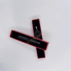 Pinzas para Cejas de Acero Inoxidable Negro de Alta Calidad GETUP BROSONS IMPEX, Punta Inclinada, Logotipo Personalizado, Duraderas, Ligeras y Precisas - Product Image 5