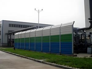 Barrière <span class=keywords><strong>anti</strong></span>-<span class=keywords><strong>bruit</strong></span> extérieure, barrière insonorisante, matériau métallique, micro-trous, barrière acoustique pour autoroute, municipalité, chemin de fer - Product Image 6