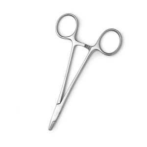 Vente en gros 130 mm (5.18 pouces) pince de chirurgie allemande en acier inoxydable finition Dall porte-aiguille droit pour bricolage industriel OEM - Product Image 3