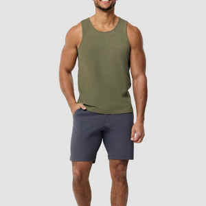 Camiseta sin mangas personalizada de alta calidad para hombre, camiseta sin mangas cómoda y transpirable para hombre, ropa informal, camiseta sin mangas para hombre, servicio OEM - Product Image 2