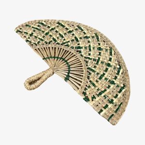 Vente chaude Seagrass Handfan Vietnam Écologique Artisanat À La Main Pour Les Événements En Plein Air Seagrass Handfan Approvisionnement Fiable À L'exportation - Product Image 3