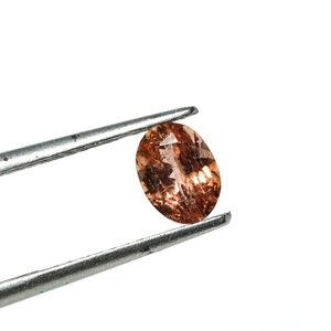 Piedra preciosa suelta de corte ovalado facetado de topacio Rosa natural para la fabricación de joyas - Product Image 4