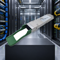TR-FC13T-NAM 100G QSFP28 CWDM4 2km dengan Modul Transceiver Optik hostFEC