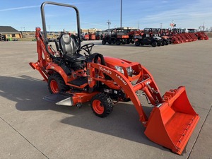 ซื้อรถแทรกเตอร์ตักดิน/แบคโฮ Kubota BX23S รุ่นดั้งเดิม พร้อมเครื่องตัดหญ้าแบบติดตั้งกลางขนาด 60 นิ้ว - Product Image 3