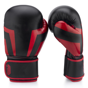 Guantes de Boxeo de Cuero Personalizables de Alta Calidad de 12oz y 14oz con Cierre para Adultos - Entrenamiento de Kickboxing MMA con Absorción de Humedad - Product Image 4