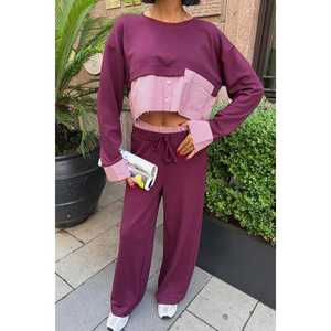 Ensemble confortable en modal Garni 10232, style tricot décontracté - Product Image 5