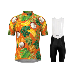 OEM excelente calidad equipo bicicleta ropa transpirable sudor sublimado logotipo personalizado manga corta ciclismo uniforme - Product Image 6