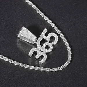 365 Colgante Hip Hop Numérico Bling - Product Image 2