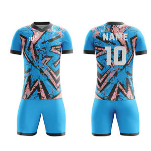 Uniforme de fútbol para hombre, camiseta de fútbol personalizada barata al por mayor, ropa de fútbol de secado rápido por sublimación cómoda y transpirable - Product Image 4