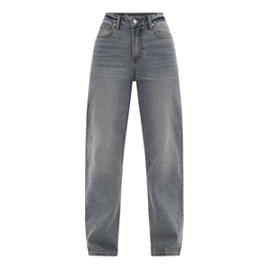 2025 meilleure vente femmes décontracté Stretch lavé surdimensionné Denim jean élégant coupe ajustée taille moyenne maigre tissé tissu respirant - Product Image 4