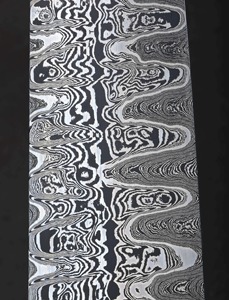 Cuchillo de Chef de acero de Damasco hecho a mano de alta calidad con mango de madera hoja de 8 pulgadas ambidiestro-Idea de regalo de aniversario o Navidad - Product Image 2