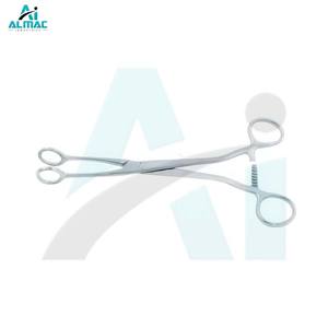 Forceps ovariens professionnels ALMAC Doyen en acier, conçus pour les procédures gynécologiques, offrant une précision et une durabilité supérieures, CE - Product Image 4