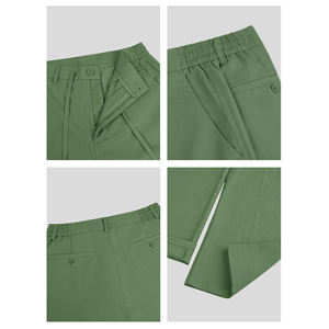 Pantalons pour hommes de style streetwear Pantalons cargo tricotés avec poches d'été pour pantalons pour hommes à séchage rapide respirants de couleur personnalisée - Product Image 6