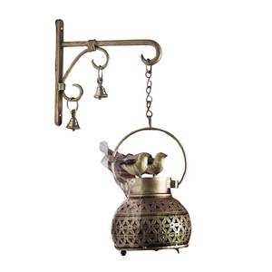 Linterna de soporte de luz de té de Metal negro hecha a mano clásica, nuevo diseño, vela colgante decorativa para el hogar, linterna para Navidad - Product Image 2