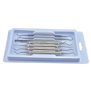 Jacquette ทันตกรรม Scaler ชุดอุปกรณ์กําจัดคราบฟันด้านหน้าด้านหลังชุด 7 ชิ้น CE ได้รับการอนุมัติ - Product Image 1