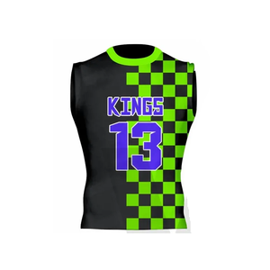 Ensemble d'uniformes de football pour hommes 7v7 personnalisé à prix d'usine séchage rapide et ajustement athlétique pour 7 sur 7 Flag Football American Football Wear - Product Image 3