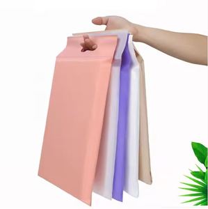100% bolsas de correo impermeables de colores personalizadas de buena resistencia virgen, embalaje biodegradable autoadhesivo ecológico, envío - Product Image 3