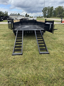 Comprar Remolque Agrícola Volquete de 3-10 Toneladas, Remolque Hidráulico Basculante para Tractor de 14 Pies en Venta - Product Image 5