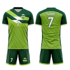 Vente en gros Service OEM Bon marché Maillot de football pour enfants de couleur vive Ensemble de vêtements de football pour garçons-Maillot de football Maillot de football - Product Image 6