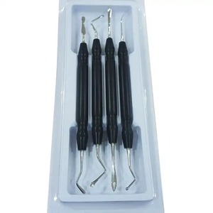 Dogmatic International 4-Piece Manual Dental Composite Filling Spatula <b>Kit</b> Posterior Instruments Stainless Steel CE Certified - Product Image 1