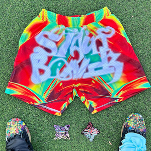 2024 Wholesale Custom Logo Men's <b>Shorts</b> Polyester 3d Printed Embroidery <b>Women</b> Gym Running Men Custom <b>Basketball</b> <b>Shorts</b> - Product Image 6