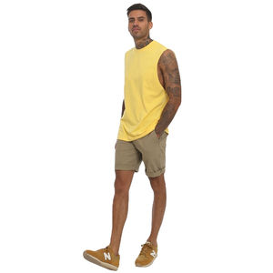 Haute qualité Hip Hop vêtements Gym sans manches T-Shirt épaule tombée sans manches T-shirt emmanchure hommes sans manches Gym T-shirts - Product Image 2