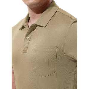 Camisetas polo transpirables para hombre, 100% poliéster, ropa deportiva, camiseta polo - Product Image 6