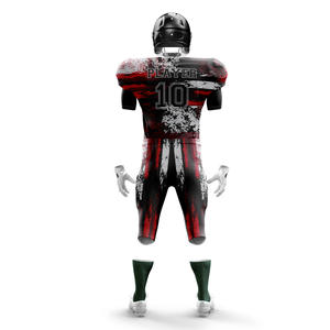 ชุดเสื้อเจอร์ซีย์ฟุตบอลอเมริกันผ้าโพลีเอสเตอร์100% ระบายอากาศได้ดีแห้งเร็วพิมพ์ลายอากรจัดส่งฟรี - Product Image 5