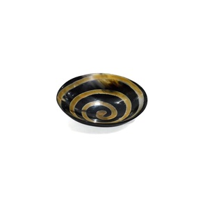 Tazón de Cuerno de Búfalo de Diseño Sólido, Altamente Pulido, para Mesa de Comedor, para Servir Frutas, Tazón de Cuerno de Búfalo Personalizado, MOQ Bajo - Product Image 1