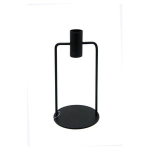 Candelabros cónicos hechos a mano, candelabro negro decorativo para boda, Juego de 3 uds para decoración de Mesa del hogar - Product Image 2
