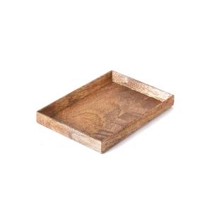 Handmade Wooden <b>Tray</b> for Storage Elegant and Unique Handcrafted Design by Crescent Crafts - Product Image 3